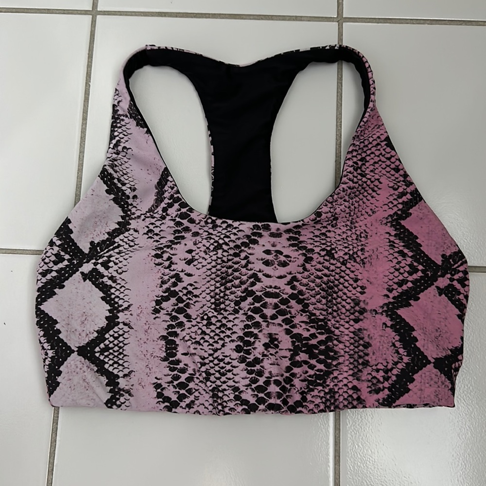 Beach Riot Sports bra. Size Small. Reversible